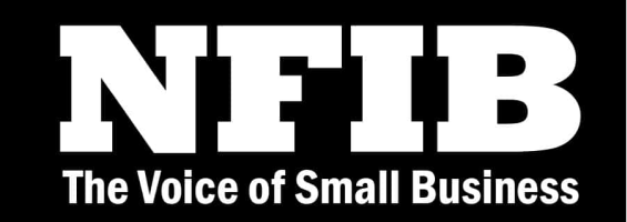 National Federation of Independent Business logo. Text underneath reads: "The Voice of Small Business"
